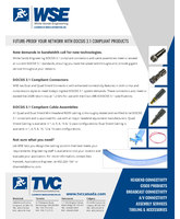 White Sands Engineering DOCSIS 3.1 Compliant Products